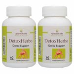 Ayurvedic Life DETOX HERBO - 60 Detox Tablet Pack of 2