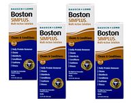 Bausch & Lomb Boston Simplus Multi-Action Solution, 3.5 OZ (Pack of 4)