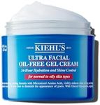 Kiehl's Ultra Facial Oil-Free Moisturizer, Shine-Reducing Gel Cream for Oily to Normal Skin, Hydrates Skin for 24 Hours, Visibly Minimizes Pores, Non-comedogenic, Fragrance-free - 4.2 fl oz