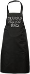 60 Second Makeover Limited Grandad King of the BBQ Apron Gift Present Fathers Day Birthday Christmas