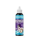 RenaSan Antiseptic Eye Drops (60 ml) – Fights infection, Alcohol-Free, Non-Irritating and Natural Eye Cleaning Solution for Dogs, Cats, Reptiles, Poultry, Avian & Livestock (PACKAGING MAY VARY)