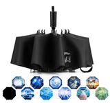 LANBRELLA Umbrella Compact Inverted Folding Umbrellas Auto Open Close - H1.1.Black