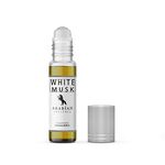 Arabian Opulence FR297 WHITE MUSK Roll-on Perfume Oil | Concentrated Fragrance Body Oil | Long Lasting Oil Based Perfume for Women | Travel Size Bottle Alcohol-Free (6ml)