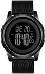 YUINK Mens Watch Ultra-Thin Digital