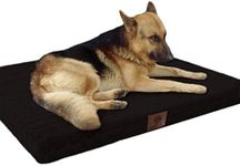 American Kennel Club Orthopedic Memory Foam Crate Mat Pet Bed - 42 x 27 - Black