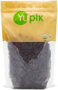 Yupik Organic Cranberries, Apple Juice Infused, 2.2 lb, Non-GMO, Gluten-Free, Vegan, Kosher, Dried Fruits, No Added Sugar, Plump & Chewy, Source of Fiber, Healthy Snacks, Ideal for Baking & Topping