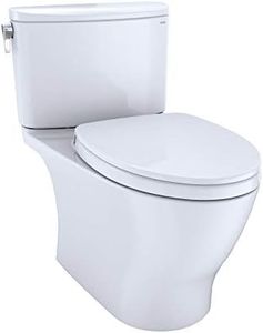 Nexus 2-Piece 1.28 GPF Single Flush Elongated ADA Comfort Height Toilet with CEFIONTECT in Cotton White, Seat Included