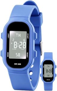 Juboos Kids Watch Digital Waterproof Wristwatch for Boys Girls Age 7-16