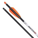 Match 400 Alpha-Nock Carbon Arrows, 20", 003"