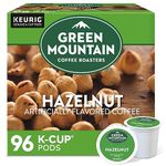 Green Mountain Coffee Hazelnut, Flavored, Light Roast Coffee, 96 Count