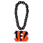 Aminco NFL Cincinnati Bengals Team Fan Chain, Black