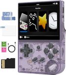 Whatsko RG35XX Handheld Game Console, Supports Over 5000 Games, Compatible with Linux Systems, Various Emulators, Portable 3.5 Inch IPS Retro Game Console, 64 GB