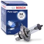 BOSCH BLB472 H4 Pure Light Bulb, 12 V, Yellow