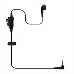 MONICONA Ear Bud Earpiece in-Ear Headset PTT Mic Earphone for Vertex VX-400 VX-410 VX-420 VX-10 Yaese FT-2DR FT-60R Radio Replace MH-37A4B SSM-57A