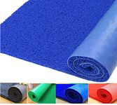 UR LITTLE SHOP 48 X 60 Inch_4 X 5 Feet_Anti-Slip Waterproof PVC Cushion Wire Mesh Door Mat for Home Entrance_Balcony_Bath room_Bed room_Office_BLUE Color DM13