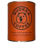 Quokka Instant Coffee - 2x750g (800 Cups), Smooth Medium Roast, Colombian Arabica Gold Blend, Office Catering