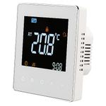 Wengart Digital Thermostat WG538,Indoor Thermostatic Control,Weekly Programming,Colorful Display Suitable for Controlling Floor Heating and Hot Water Systems (24, Volts (AC))