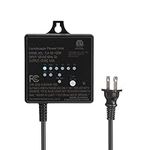 DEWENWILS 60W Outdoor Low Voltage Transformer with Timer and Photocell Light Sensor, 120V AC to 12V DC, Weatherproof, Specially for LED Landscape Lighting, Spotlight, Pathway Light, ETL Listed