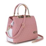 clementine Women’s Satchel Bag |Girls Purse Handbag| (Pink)