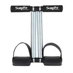 SUREFIT Tummy Trimmer - Effective Abdominal Exercise Equipment for Home Workouts - Adjustable Resistance Bands for Customized Fitness - Ideal for Toning, Slimming & Core Strengthening