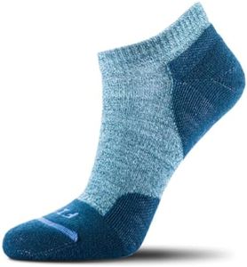 FITS Light Runner, Low Cut Sock for Men and Women, Made with Merino Wool, Breathable, Lightweight, Whole Foot Comfort, Athletic Performance Sock, Juno, Medium