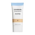 COVERGIRL - Clean Matte BB Cream, Oil-Free, Long-Lasting, Sensitive Skin, Lightweight, 100% Cruelty-Free