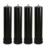 11 Inch Metal Adjustable Bed Base Frame Leg Replacement Heavy Duty Extra Height Leg Compatible with 93% of Frameworks Such as M8 M10 Thread (Set of 4)