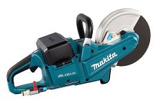 Makita DCE090ZX1 Twin 18V (36V) Li-ion LXT Brushless 230mm Disc Cutter - Batteries and Charger Not Included, Blue/Black