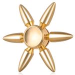 Vofolen Fidget Spinner Hand Toy Ultra Durable Stainless Steel Bearing High Speed 3-6 Min Spins Precision Brass Metal Finger Spinner EDC ADHD Stress Relief Anxiety Relieves Reducer for Kids Adults