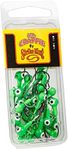 Strike King Mr. Crappie Jig Heads - 25 Pack,Limetreuse, 0.12