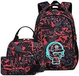 LEDAOU Backpack for Teen Boys Schoo