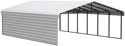 Arrow Carports Galvanized Steel Car