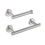 KES Toilet Roll Holder and 23CM Towel Rail Set Wall Mounted Bathroom Accessory Set 2 Pieces SUS304 Stainless Steel Brushed Finish, LA202S23DG-22