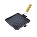 Grill Pans With Foldable Handles