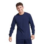 Russell Athletic Men's Essential Long Sleeve Tee, Navy, XXL