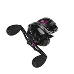 OKUMA HG-100H-A Halogen Baitcast Right Reels,Black