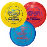 PINCKWILL Disc Golf Starter Set, Premium Set of 3 Frisbee Golf Discs Mid-Range, Putter, Fairwaydriver, Excellent Golf Frisbee Disc Set for All Skill Levels