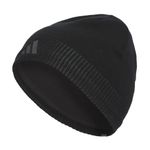 adidas Men's Creator 3 Beanie Cold Weather Hat, Black/Carbon Grey/Onyx Grey, One Size