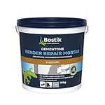 Bostik Cementone Render Repair Mortar, For Durable Repairs & Patching, Ideal for Repairing Weather & Impact Damage, For Interior & Exterior Use, 10kg