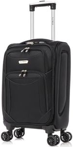 Flymax Cabine Carry on Flight Bag Approuvé Bagage à Main Case Soute Valise 55x35x20 Convient à Ryanair Easyjet Jet 2 56x45x25