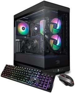 iBUYPOWER Gaming PC Computer Desktop Y40311A (AMD Ryzen 7 7700x 4.5 GHz (5.4 GHz Max Turbo), Geforce RTX 4070 Ti 12 GB, 32 GB 5200 MHz DDR5 RAM, 1 TB NVMe + 1 TB HDD, Windows 11 Home 64-bit)