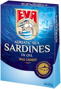 EVA Adriatic Sea Sardines in Vegetable Oil 100g