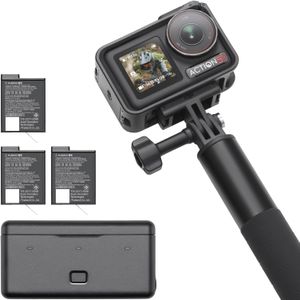 DJI Osmo Action 5 Pro Adventure Combo – 4K Action Camera, Dual OLED, Waterproof, 12h Battery