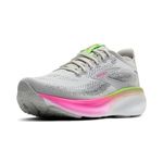 Brooks Women’s Adrenaline GTS 25 Supportive Running & Walking Shoe, Oyster/Pink/Green, 11.5