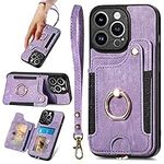 13 Pro Max Phone Case,Card Holder W