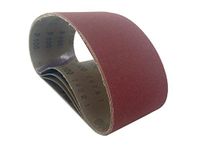 Starcke Premium Sanding Belts 2-1/2 X 16 Aluminum Oxide Cloth Sander Belts, 12 Pack - For Wood, Metal, Paint, Composites (60 Grit)