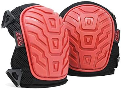 VViViD Heavy-Duty Knee Pads (Double Strapped Gel Kneepads)