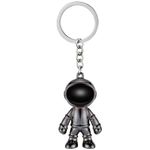 MUAMAX Spacemen Keyrings Cool Astronaut Key Chain Robot Keyring for Men Women Metal Car Key Holder Bacpack Charm Key Chains for Boys