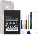 Vvsialeek C775443200L Replacement Battery Compatible with BLU C5L C050 with Toolkit