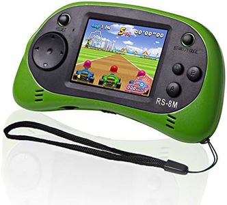 EASEGMER Kids Handheld Game Portable Video Game Player with 200 Games 16 Bit 2.5 Inch Screen Mini Retro Electronic Game Machine ,Best Gift for Child (Green)